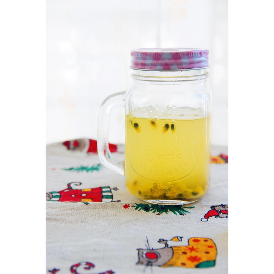 青柠/青桔百香果气泡水/夏日必备