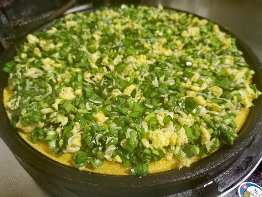 老北京韭菜烀饼