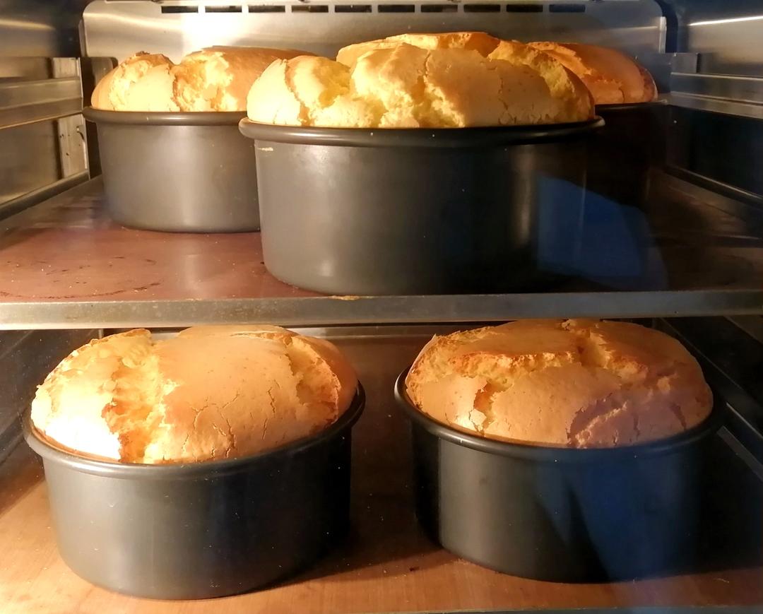 奶油奶酪戚风升级版【难度降低版】