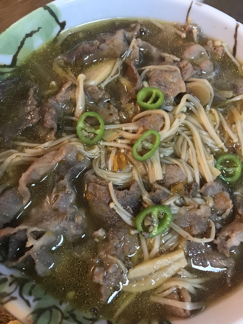 唇齿留香的爽口金汤肥牛卷