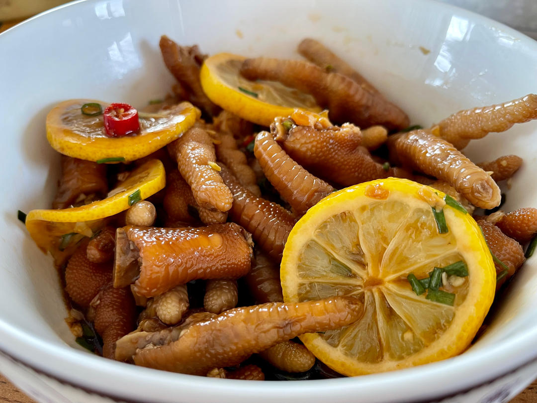 【柠檬酸辣鸡爪】自制超级无敌美味的网红鸡爪