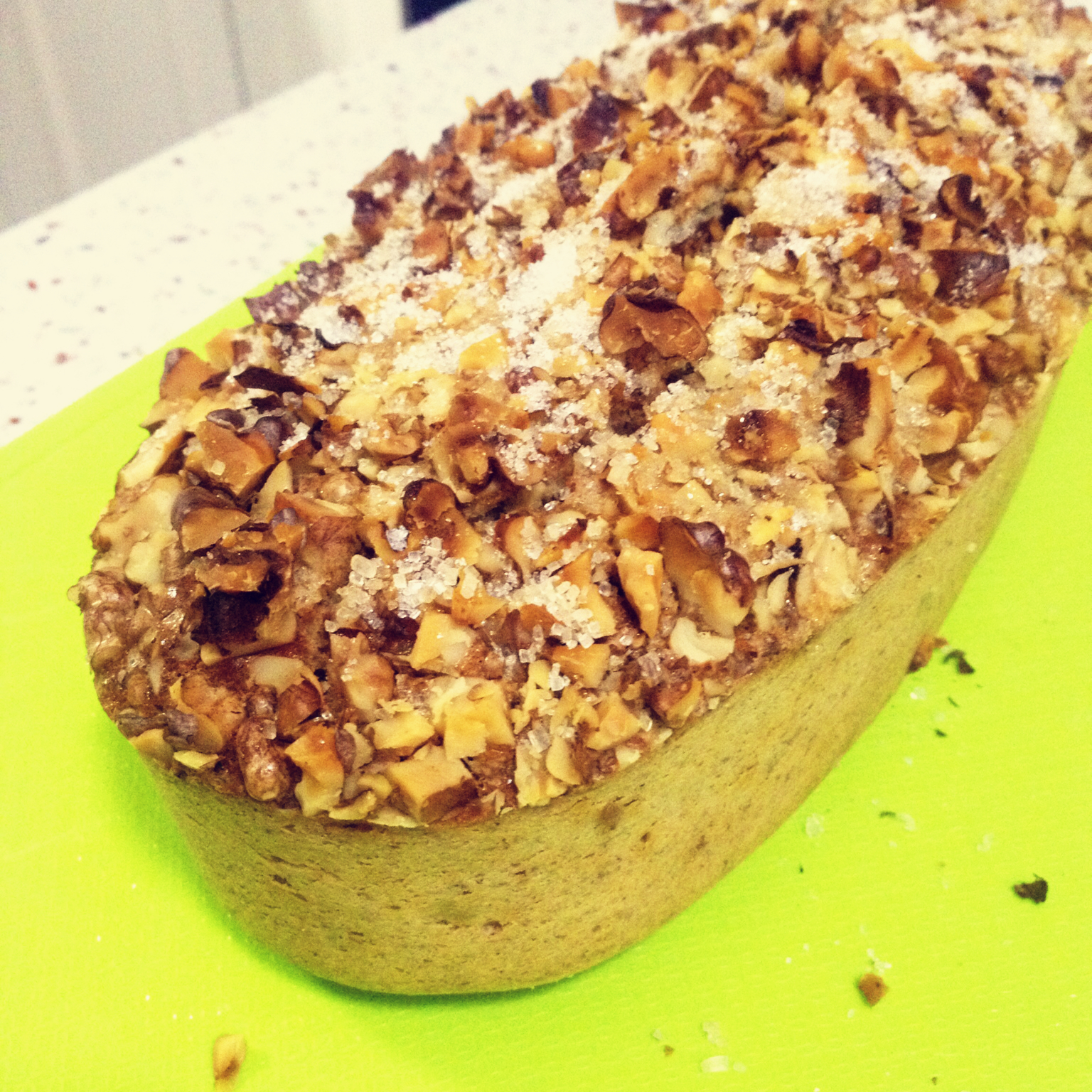 香蕉核桃磅蛋糕 Banana & Walnut Pound Cake