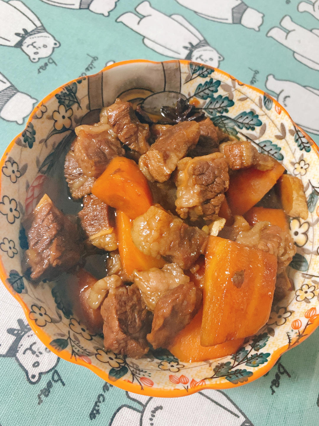 周末懒人版胡萝卜红烧牛腩