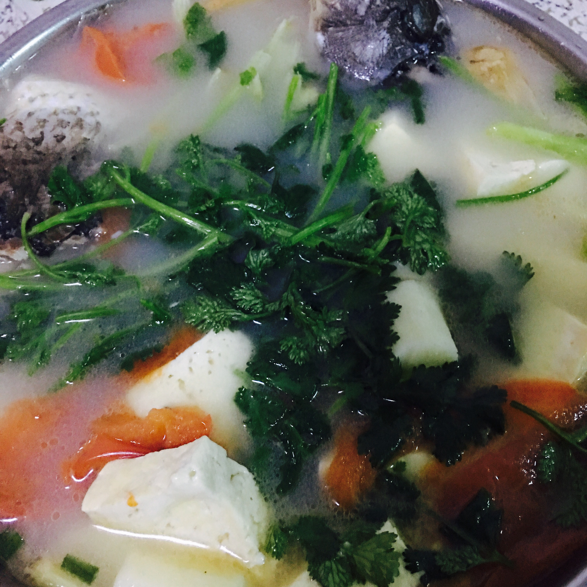 鲫鱼豆腐汤