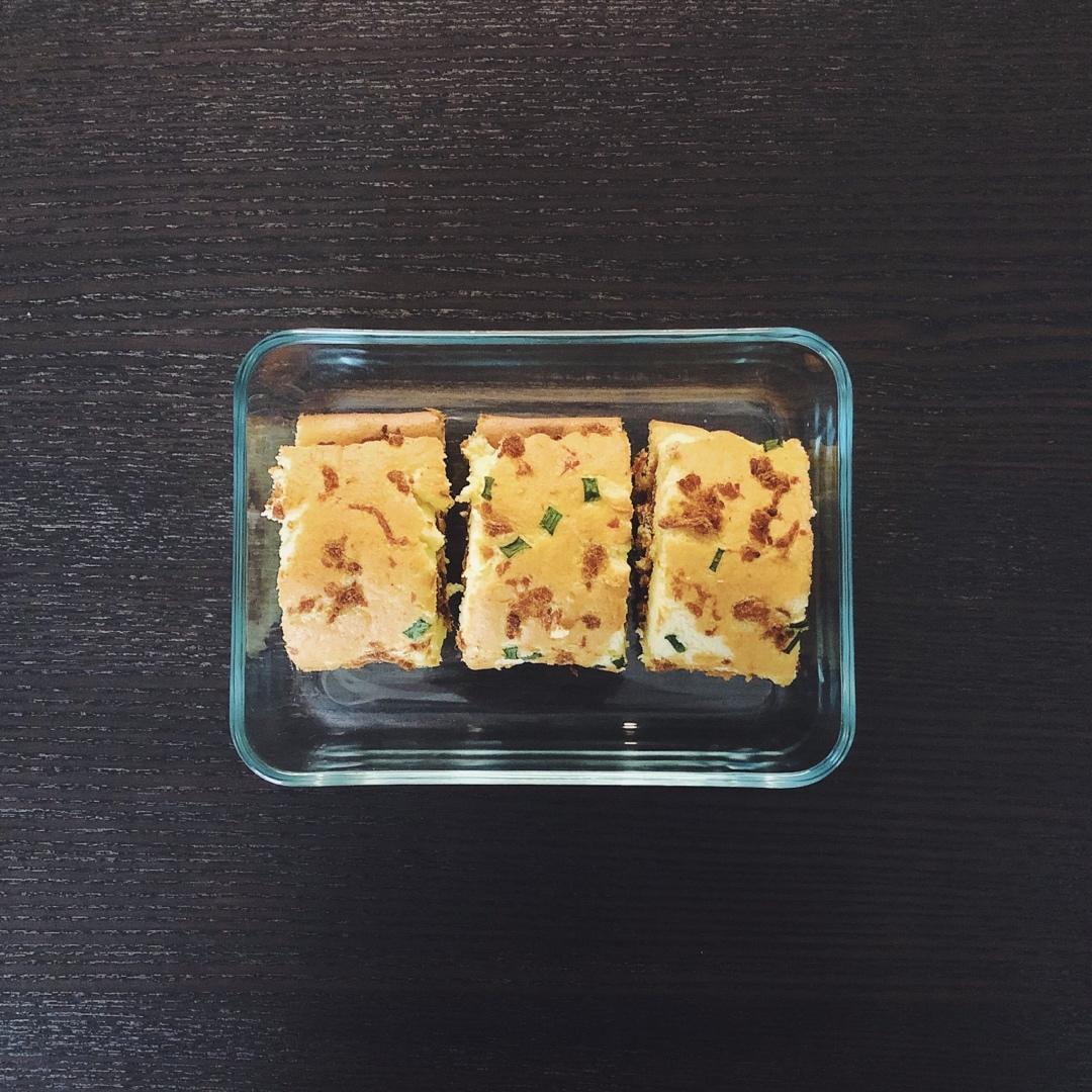 香葱肉松蛋糕卷