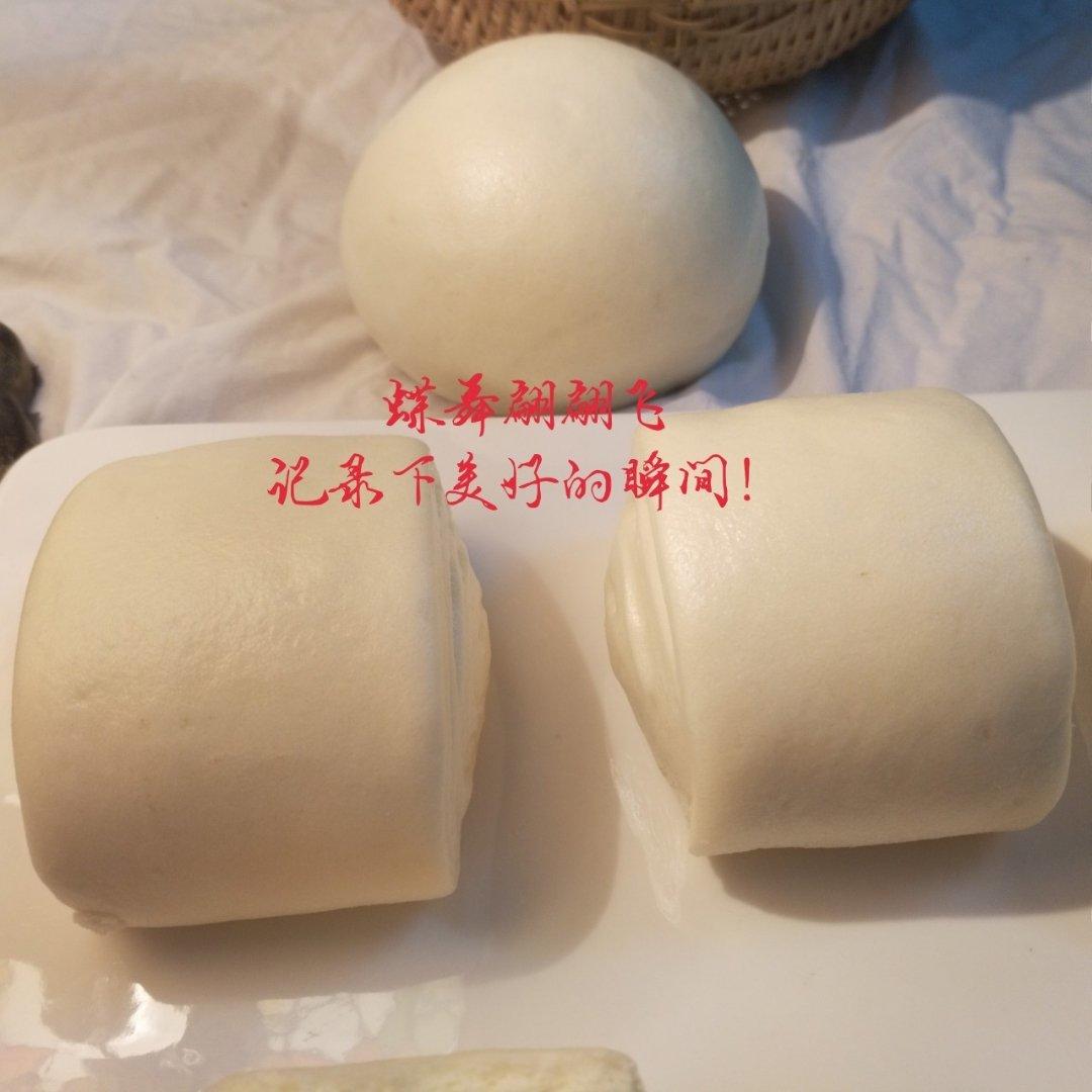 压面机做刀切馒头～奶牛馒头～花样馒头