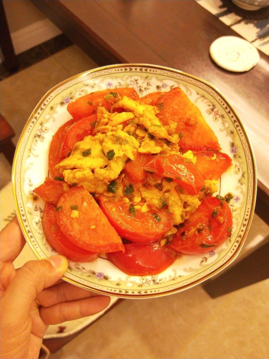 西红柿炒鸡蛋