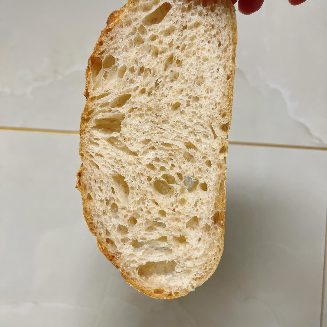 免揉💯无糖无油全麦欧包㊙️健康主食 越吃越香