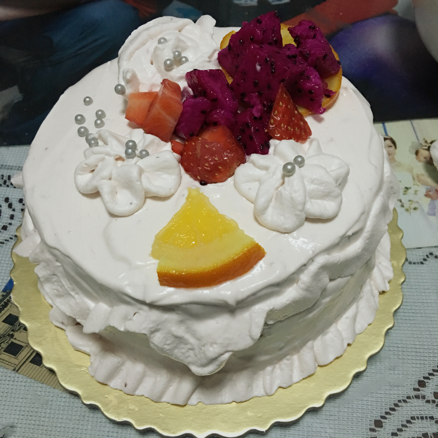 《Tinrry+》草莓奶油蛋糕（8寸配方）
