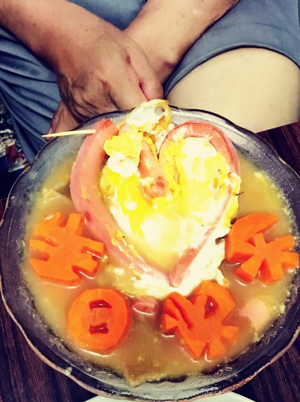 一碗高逼格的生日长寿面