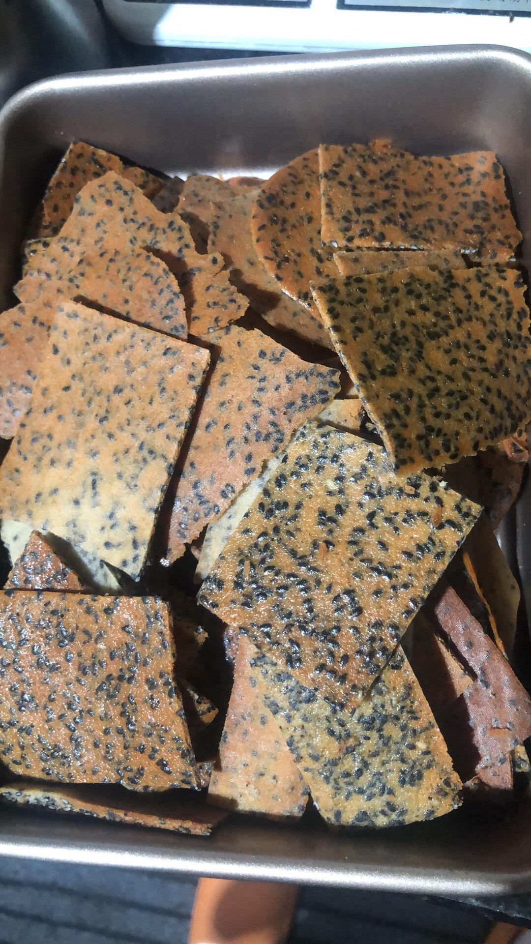 芝麻薄饼