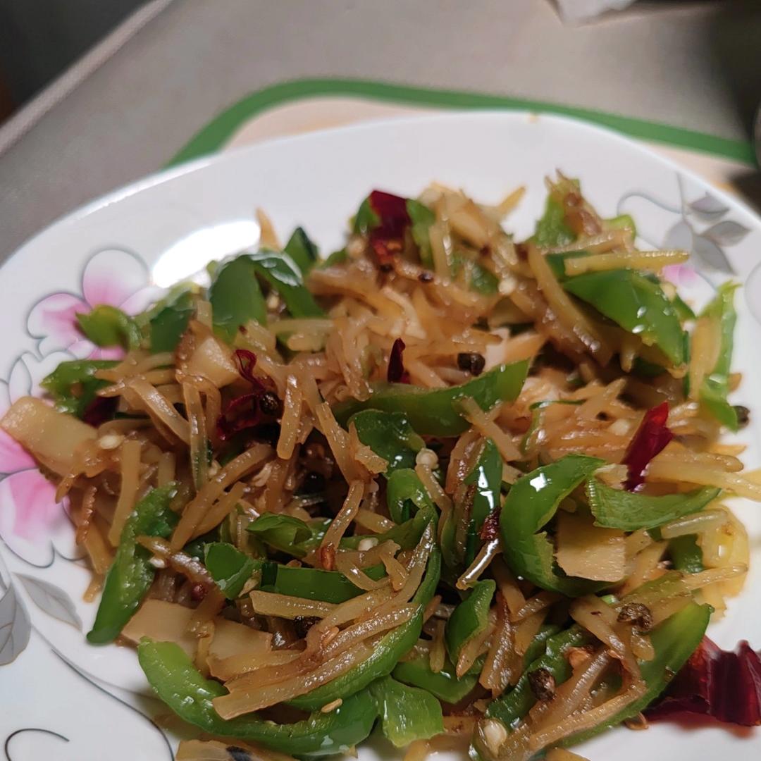 青椒土豆丝