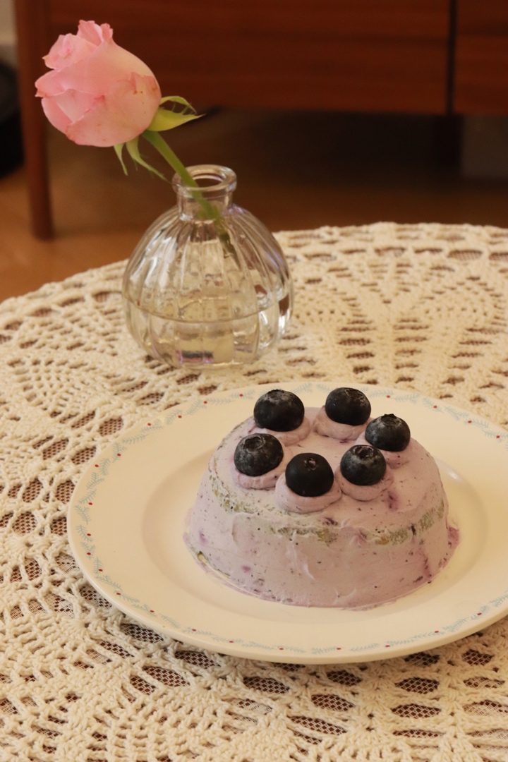 紫色恋夏 |「迷你蓝莓蛋糕」