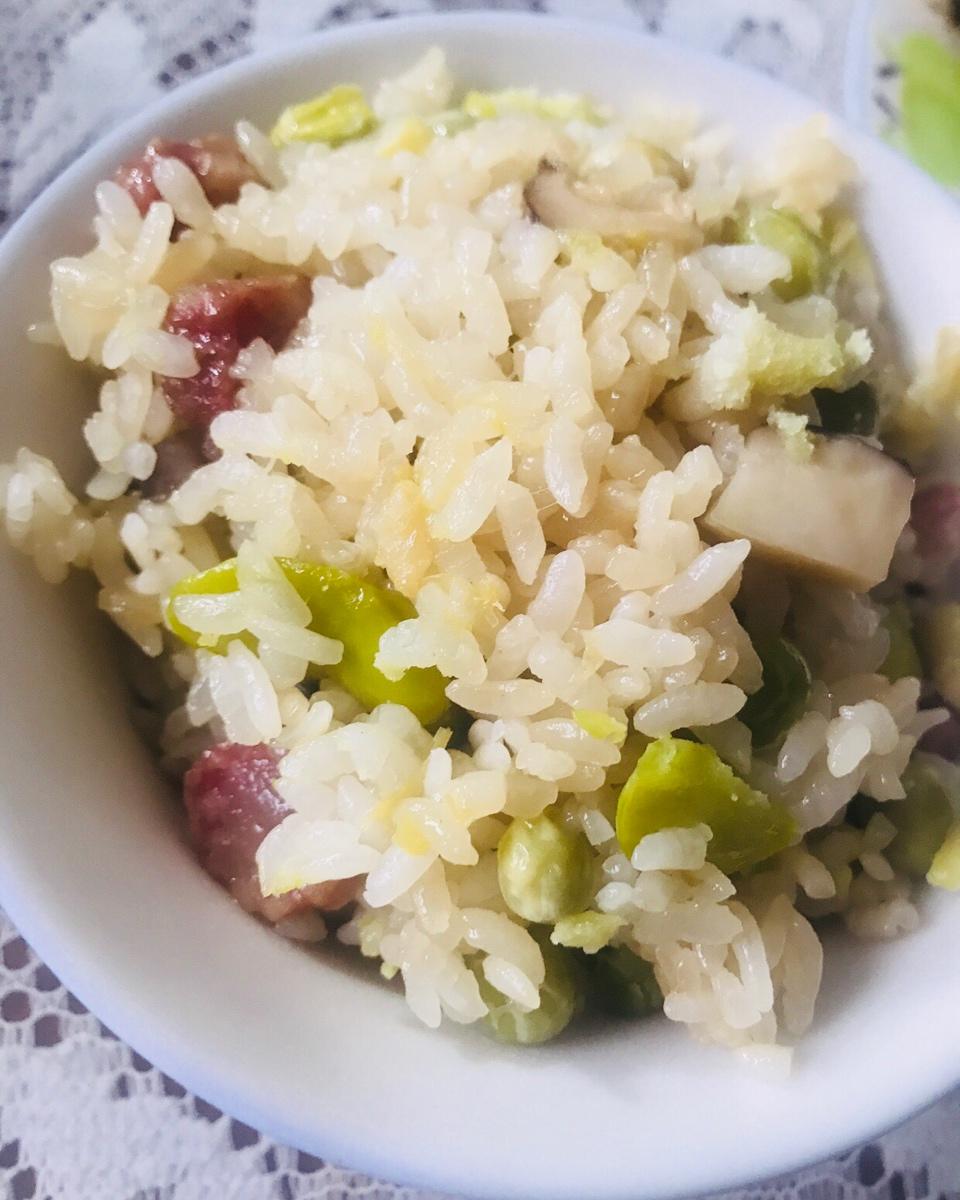 立夏饭（蚕豆饭）
