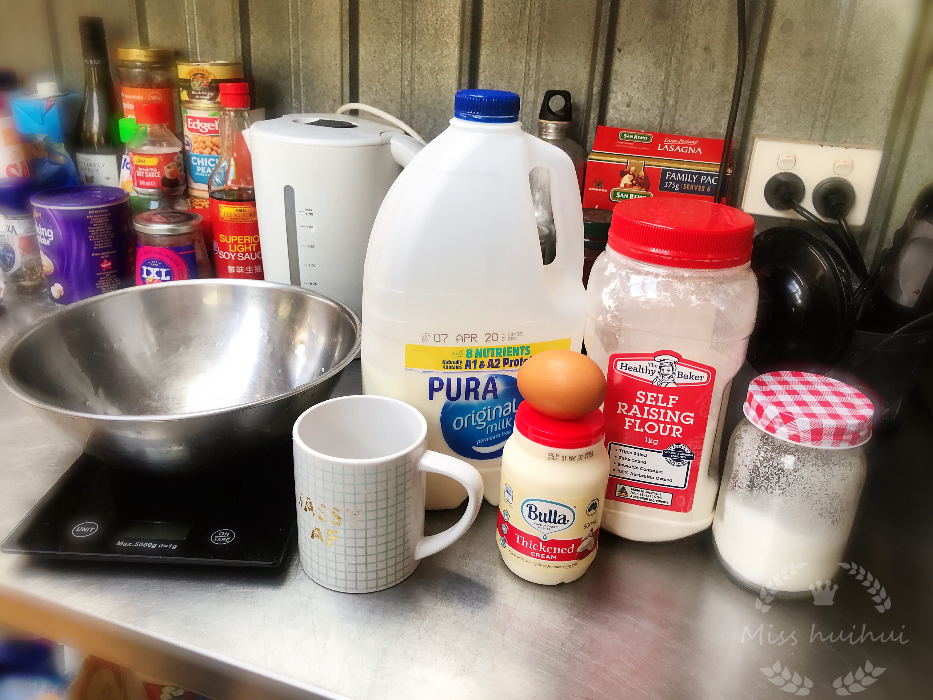 家庭版《pancake》西式早餐 松饼君的做法 步骤1