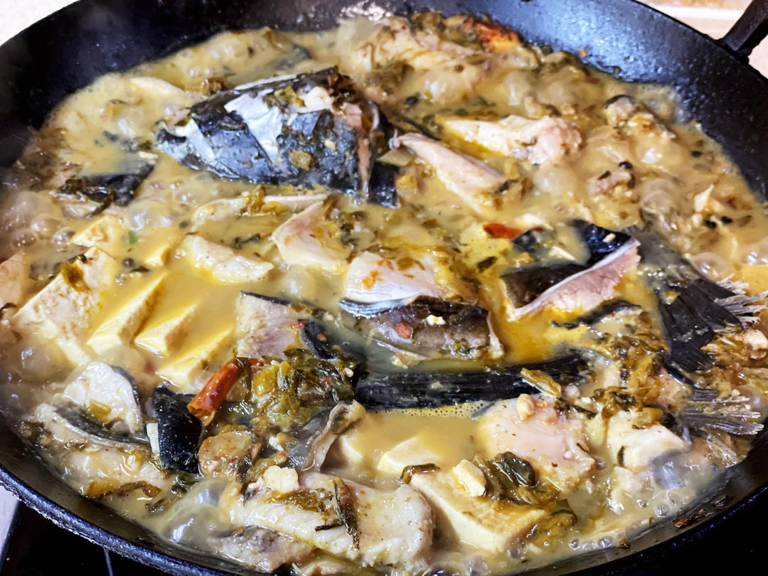 豆腐酸菜鱼