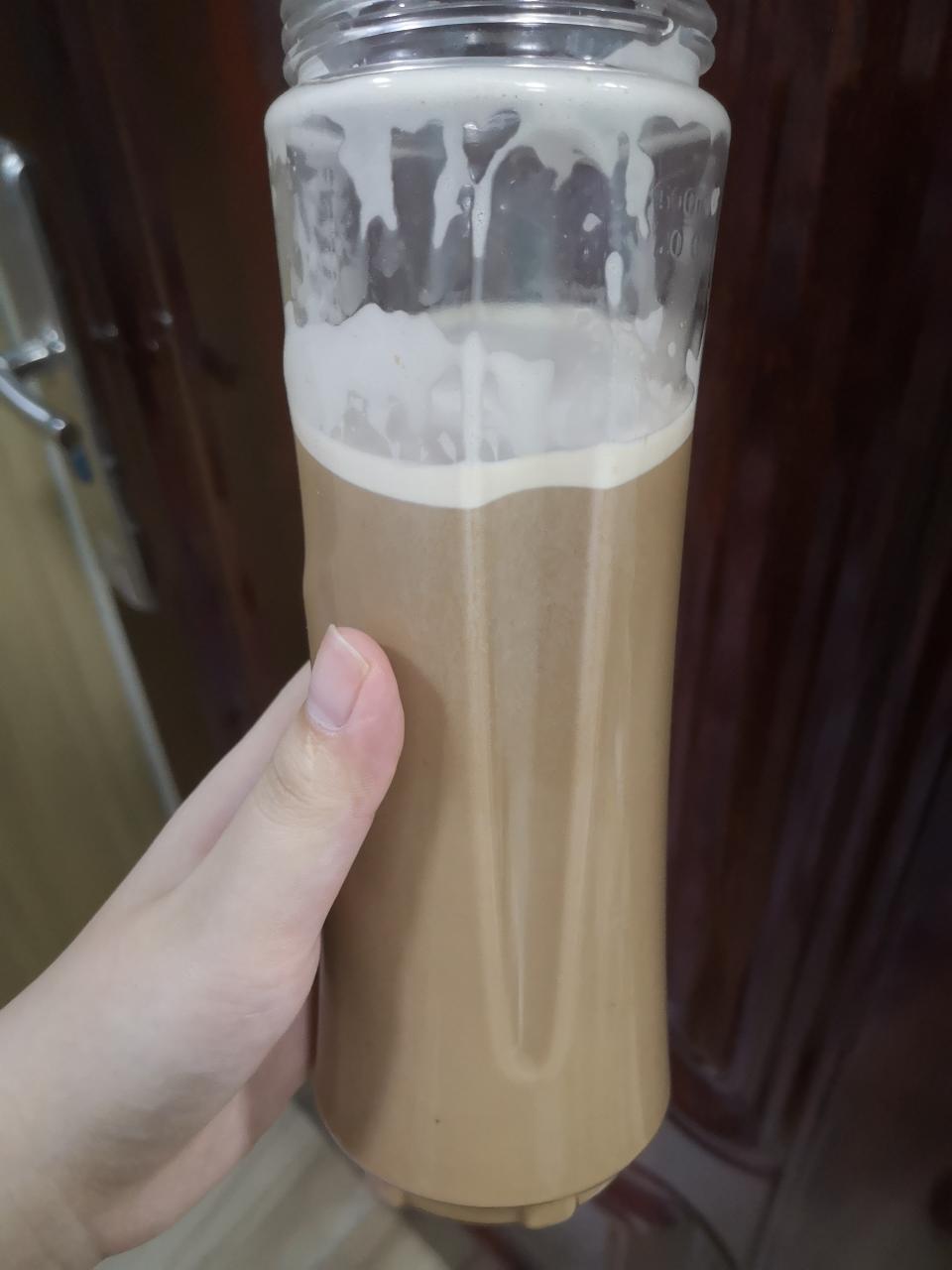 【生酮】超简单防弹可可奶茶（榨汁机版）的做法