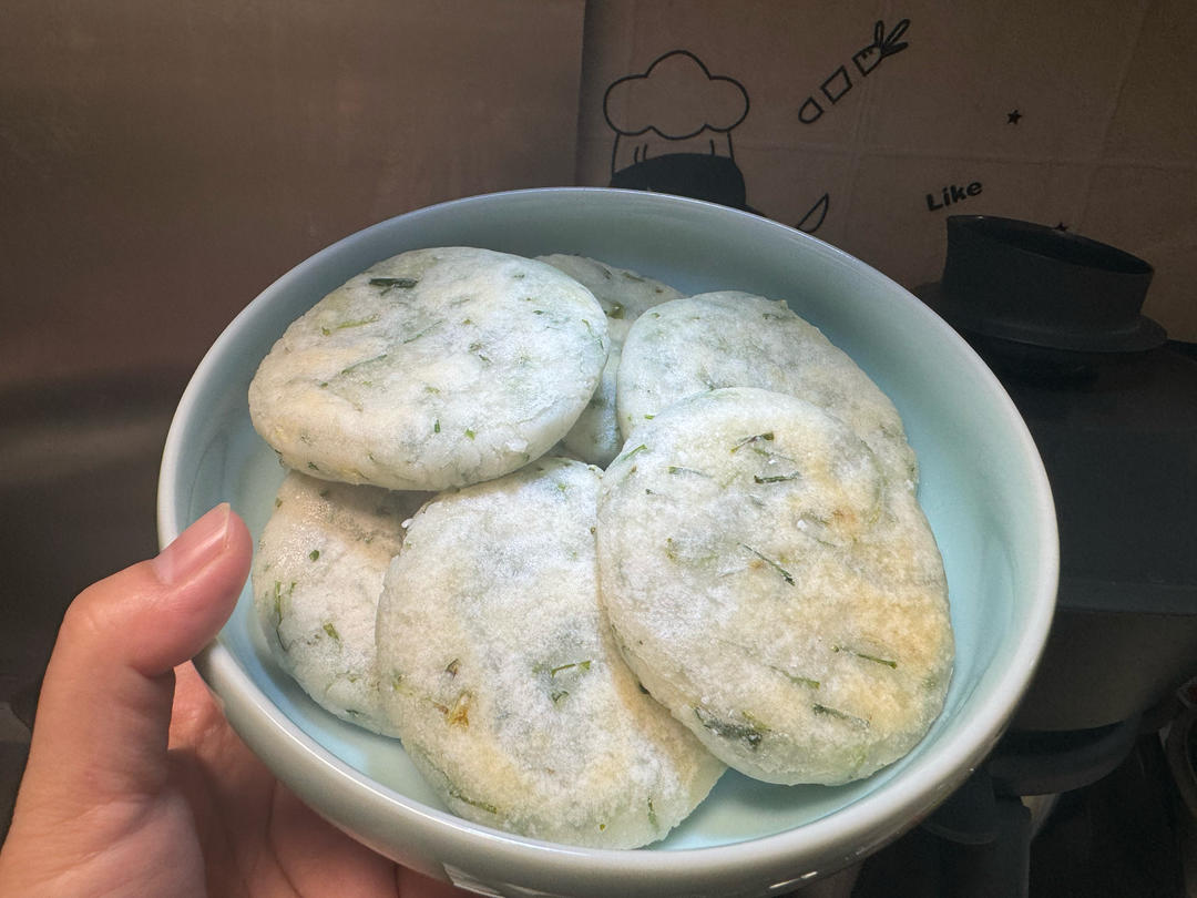 小蒜饼（野葱小饼）