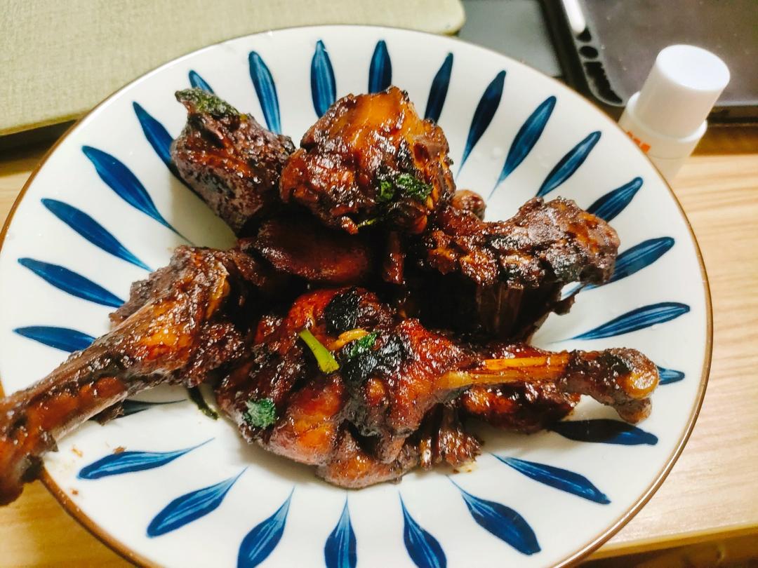 紫苏焖鸭
