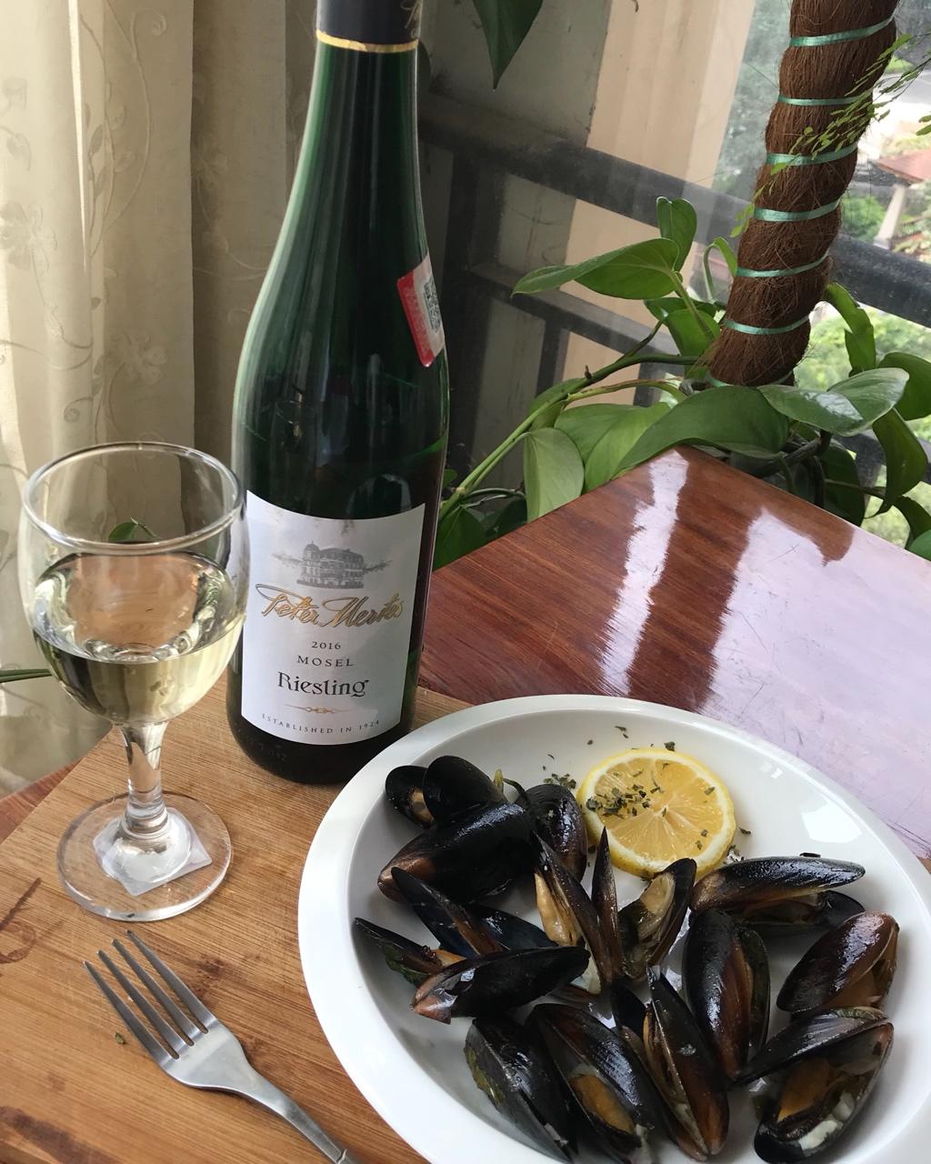 法式烩紫贻贝moule