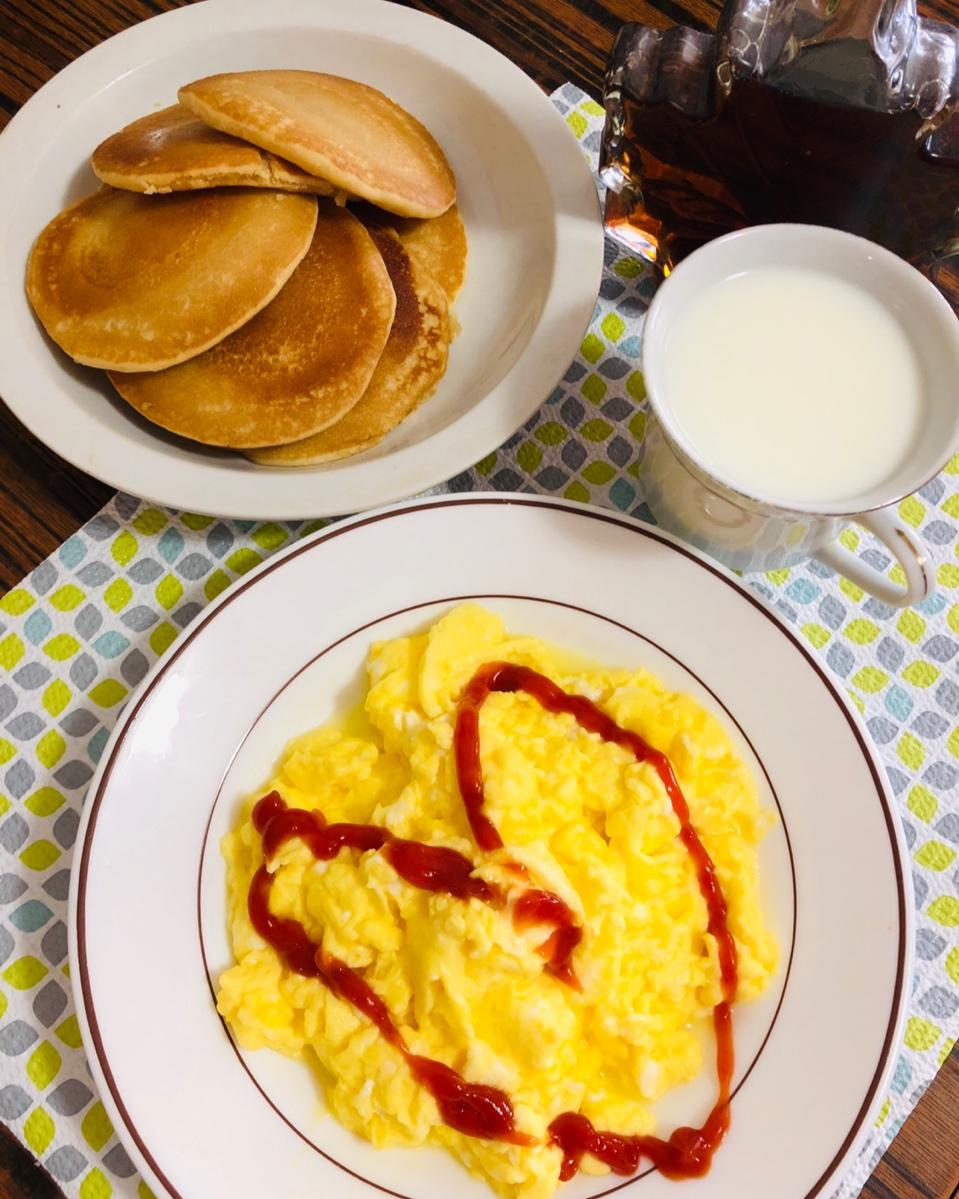美式炒蛋 scrambled eggs
