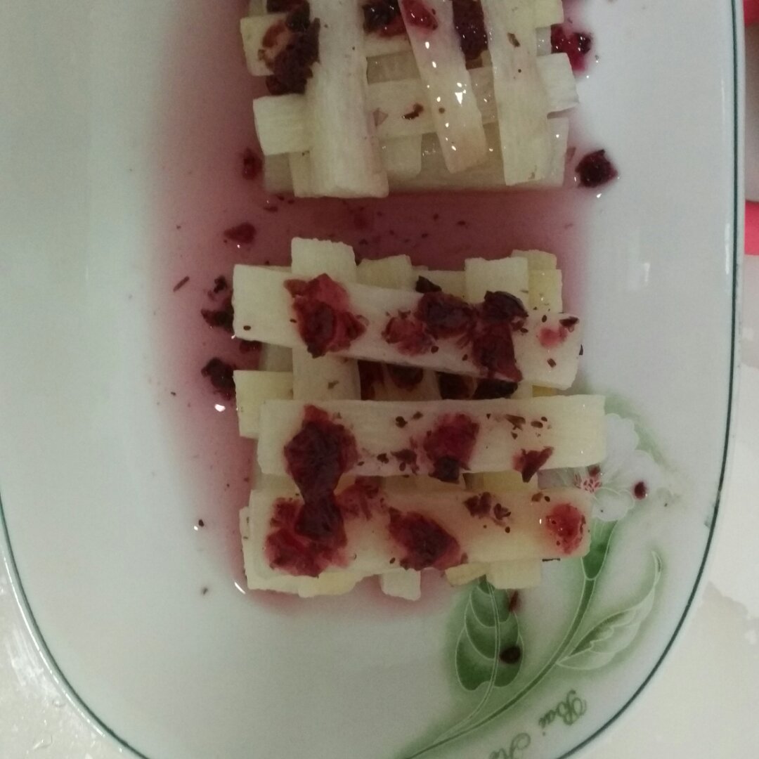 hlandy做的冰镇蓝莓山药