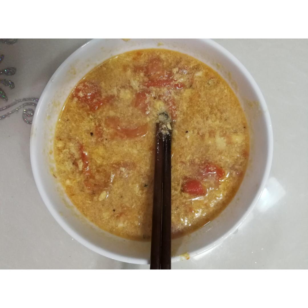 好喝到爆的西红柿鸡蛋汤