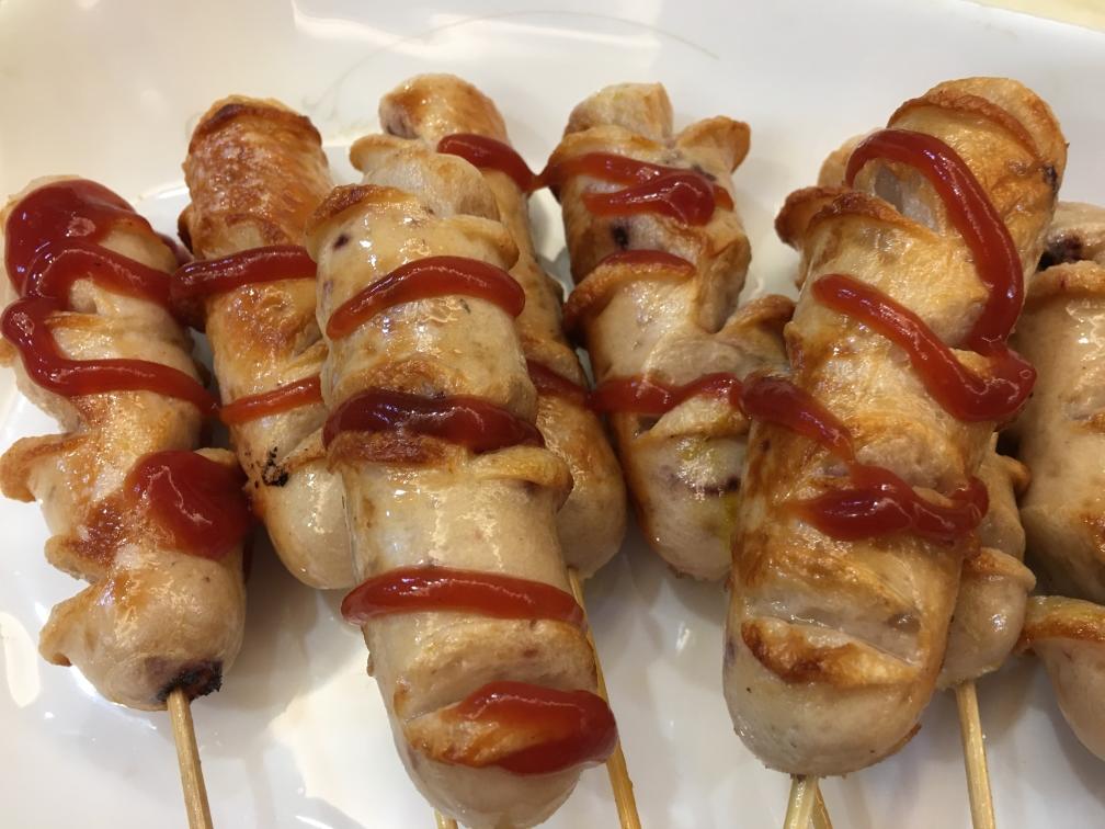 简单炸墨鱼肠仔的做法