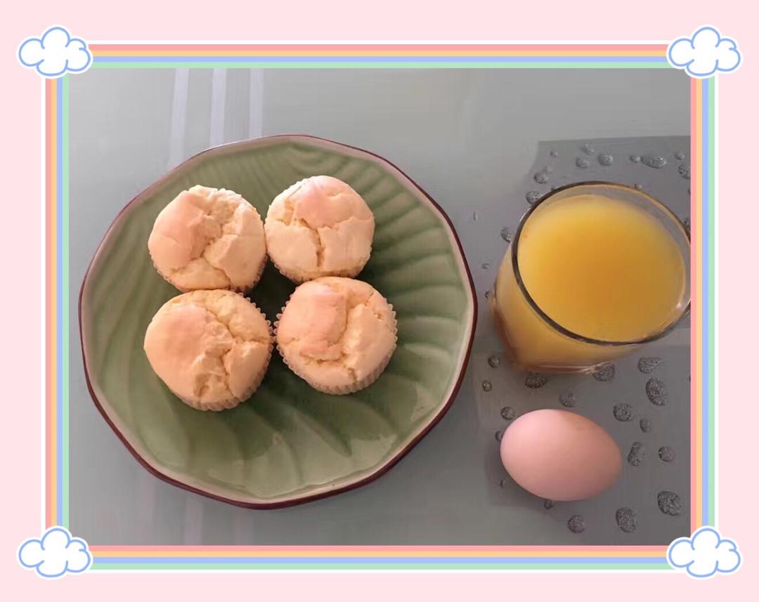 棉花纸杯蛋糕