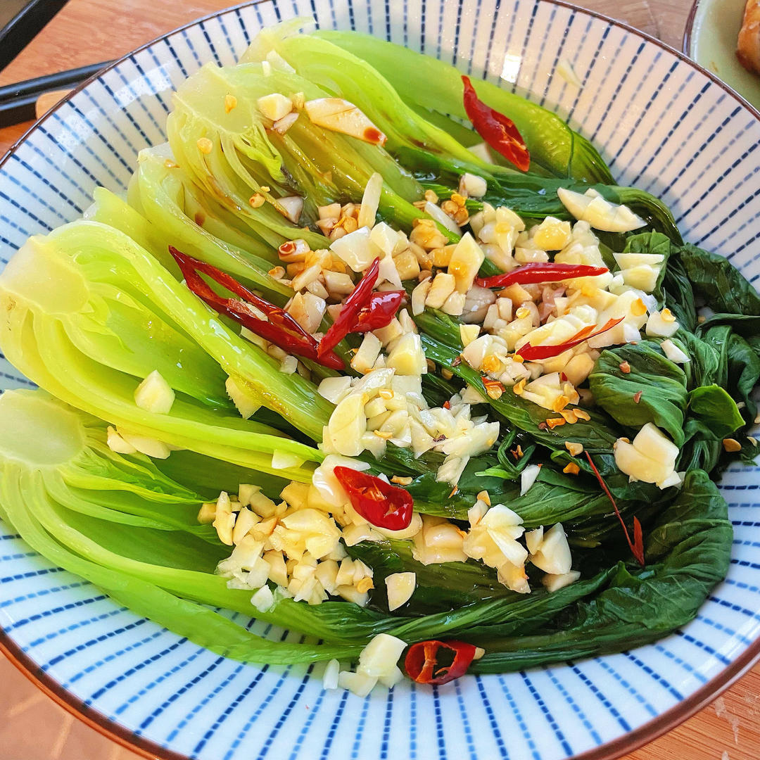 白灼油菜