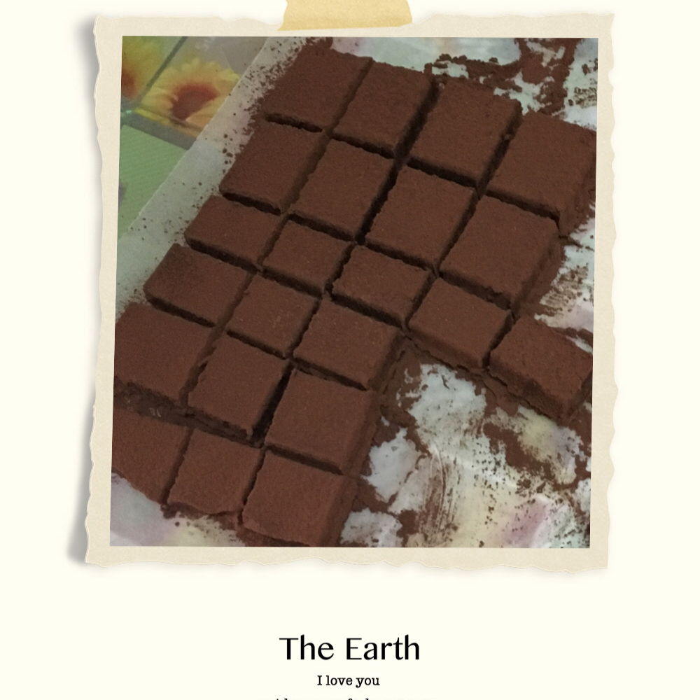 这个生巧克力的方子，简单简单最简单