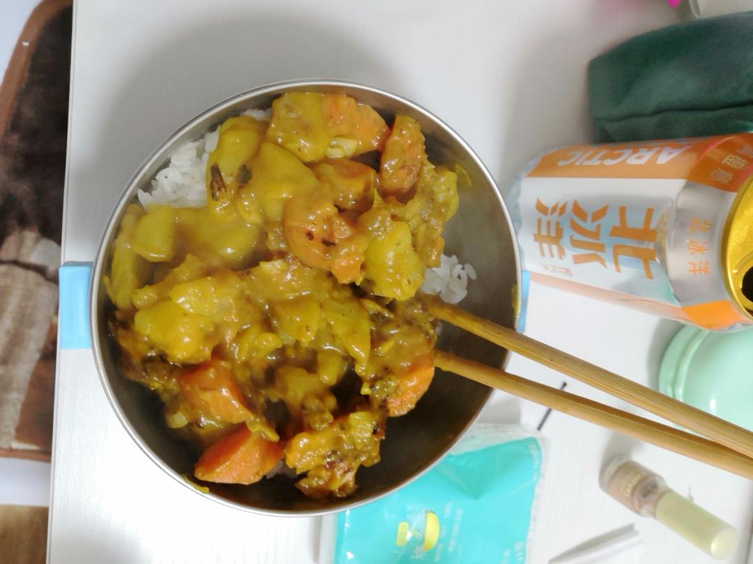 咖喱土豆胡萝卜饭