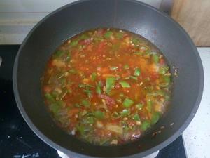 番茄土豆豆角腊肉焖饭（适用各种焖饭）的做法 步骤8