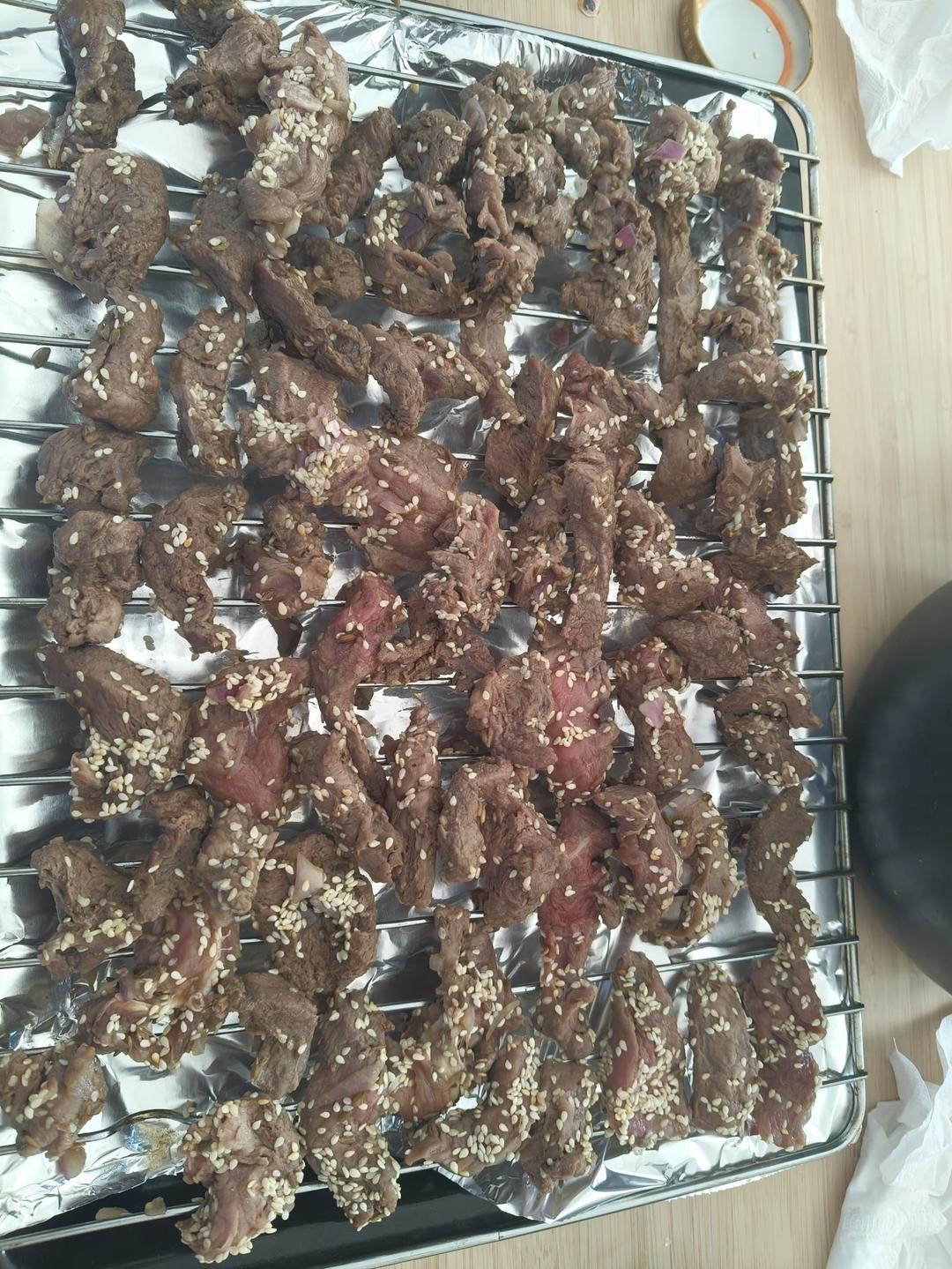零失败的烤箱版生烤牛肉干