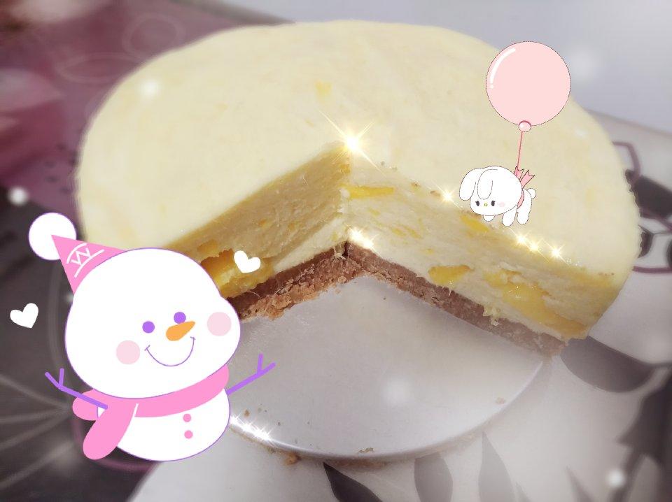 【视频】芒果慕斯（6寸） | 含镜面果胶配方