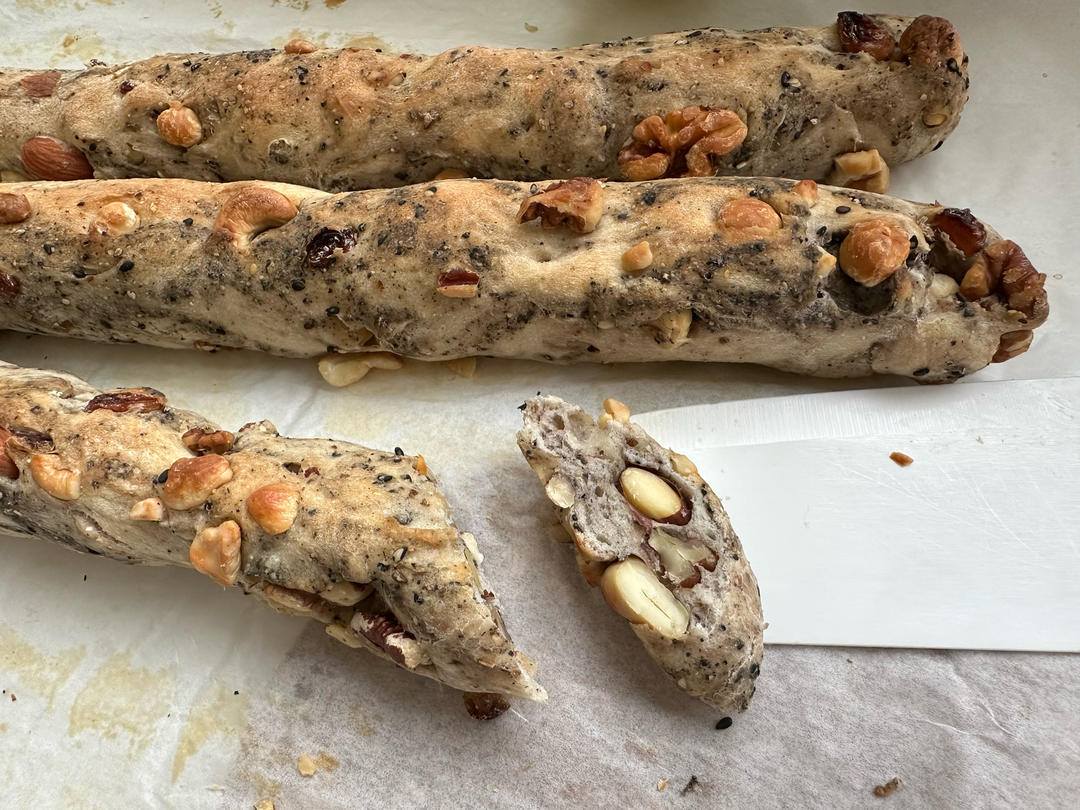 无糖无油的超香全麦坚果棒，0失败~