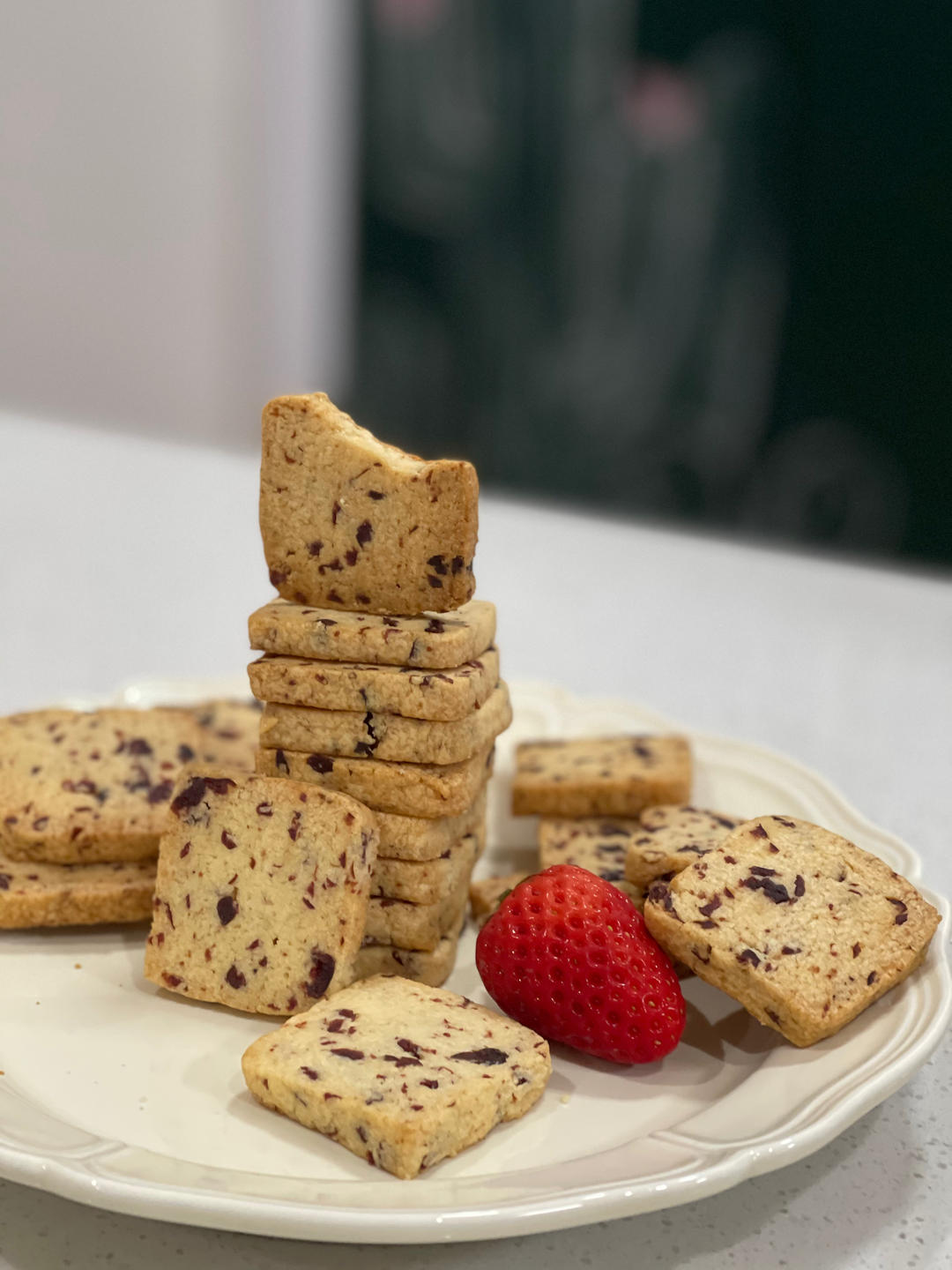 蔓越莓饼干小美版