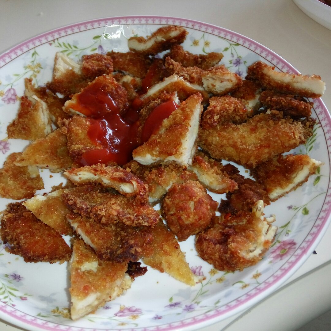 【好这口儿】5元钱在家自制黄金大鸡排