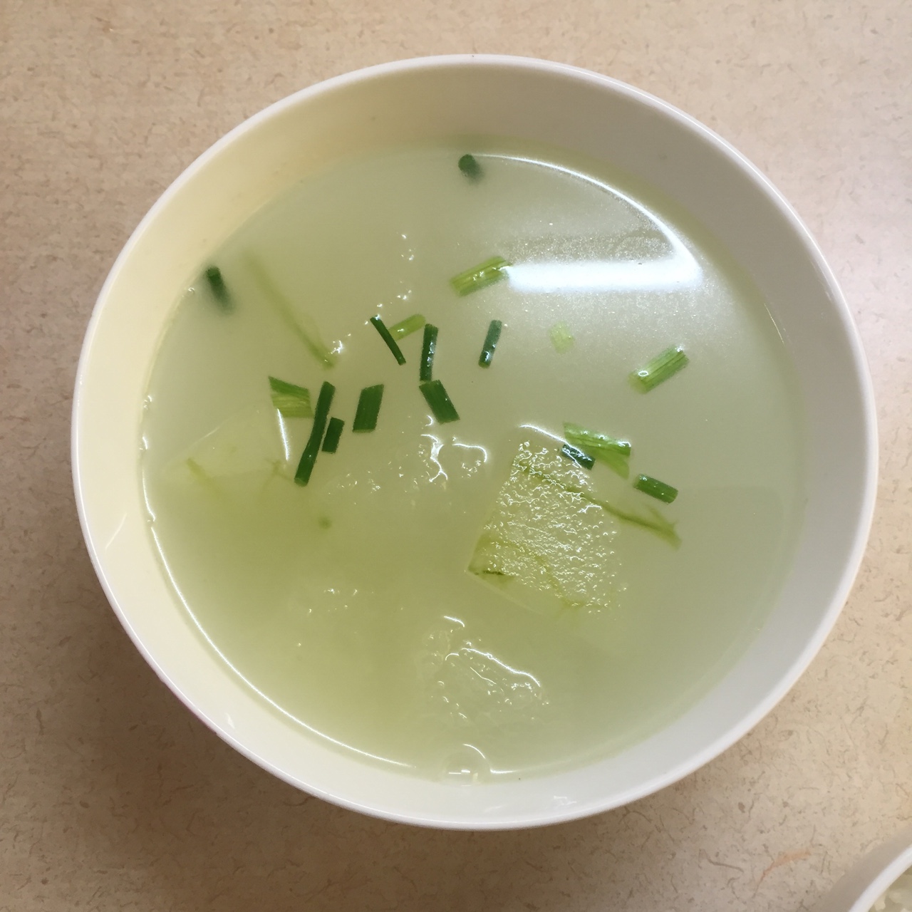 cookingisfun做的减肥食谱冬瓜素汤