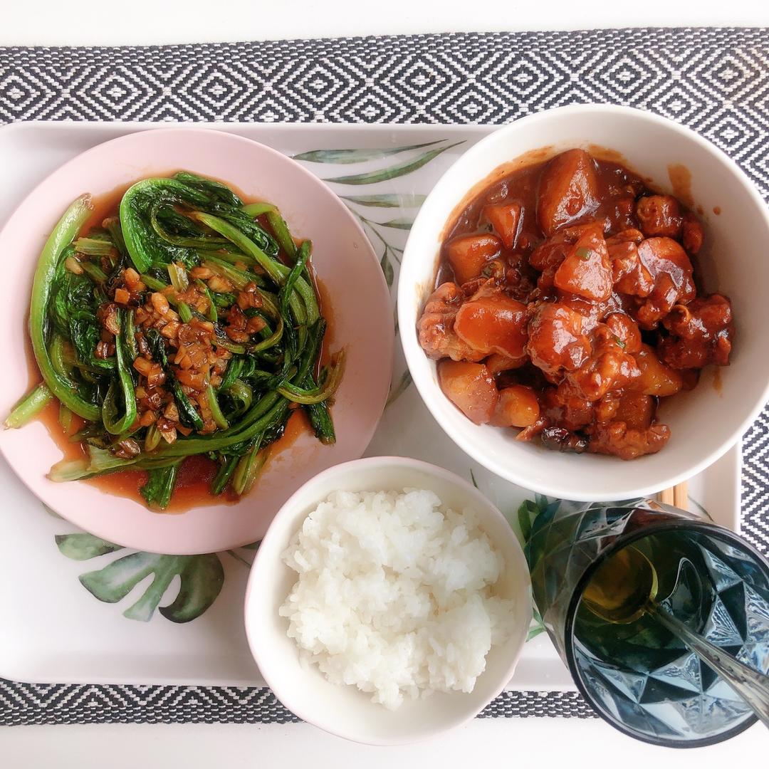 蒜蓉油麦菜（蚝油）