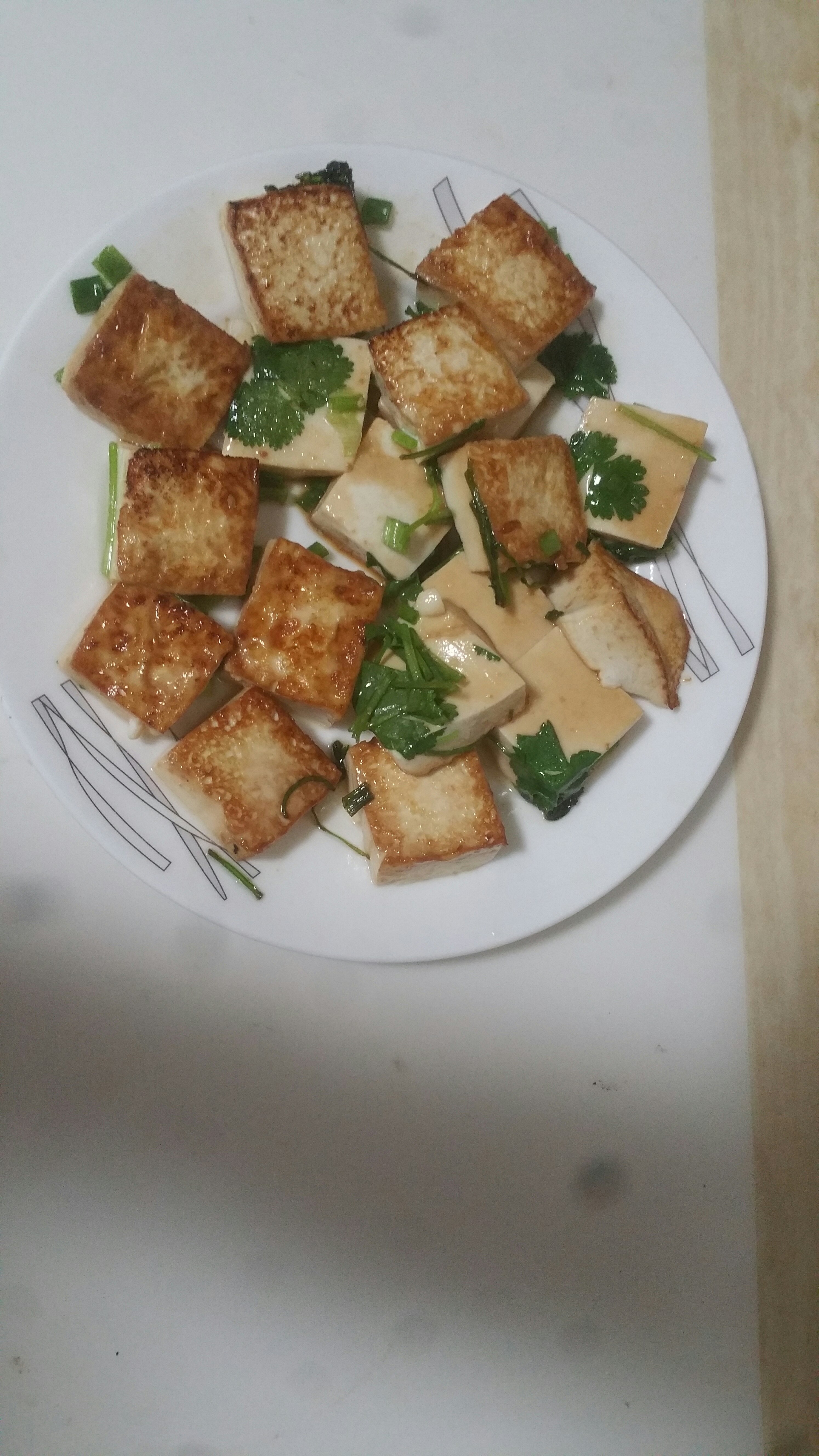 煎嫩豆腐的做法