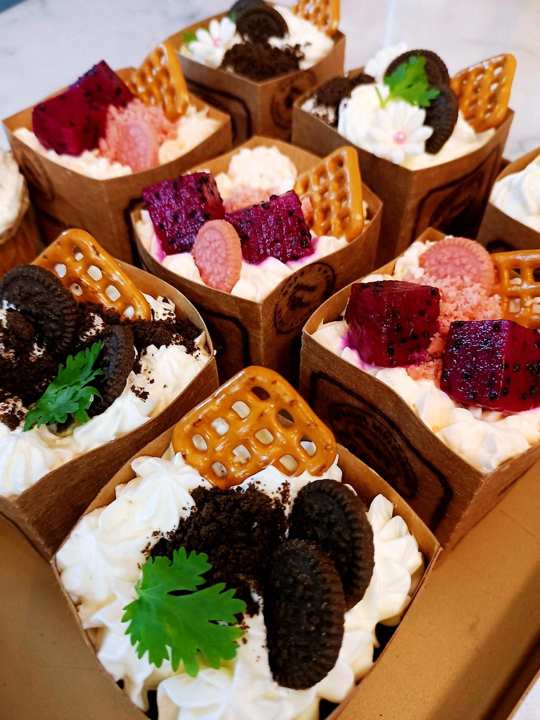 纸杯蛋糕不开裂（可做戚风蛋糕）