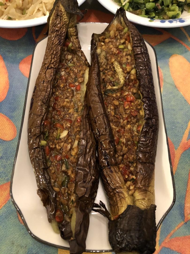 CC招牌菜销魂烤茄子，百吃不厌！