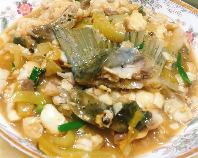 具有潮汕风味的咸菜焖脆肉皖的做法