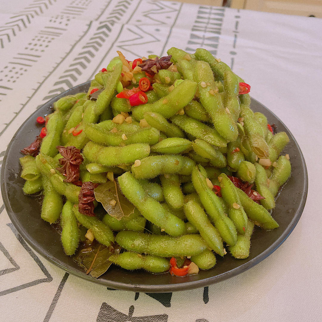 夏日爽口凉拌毛豆