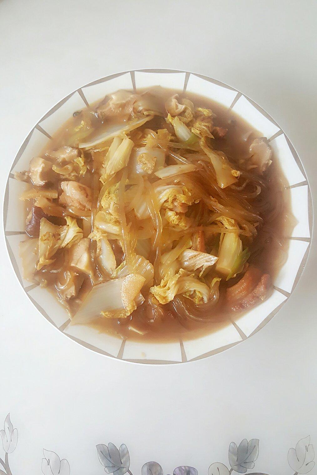 妮儿17做的白菜炖粉条白菜炖粉条家常菜首页登录注册作品动态菜单