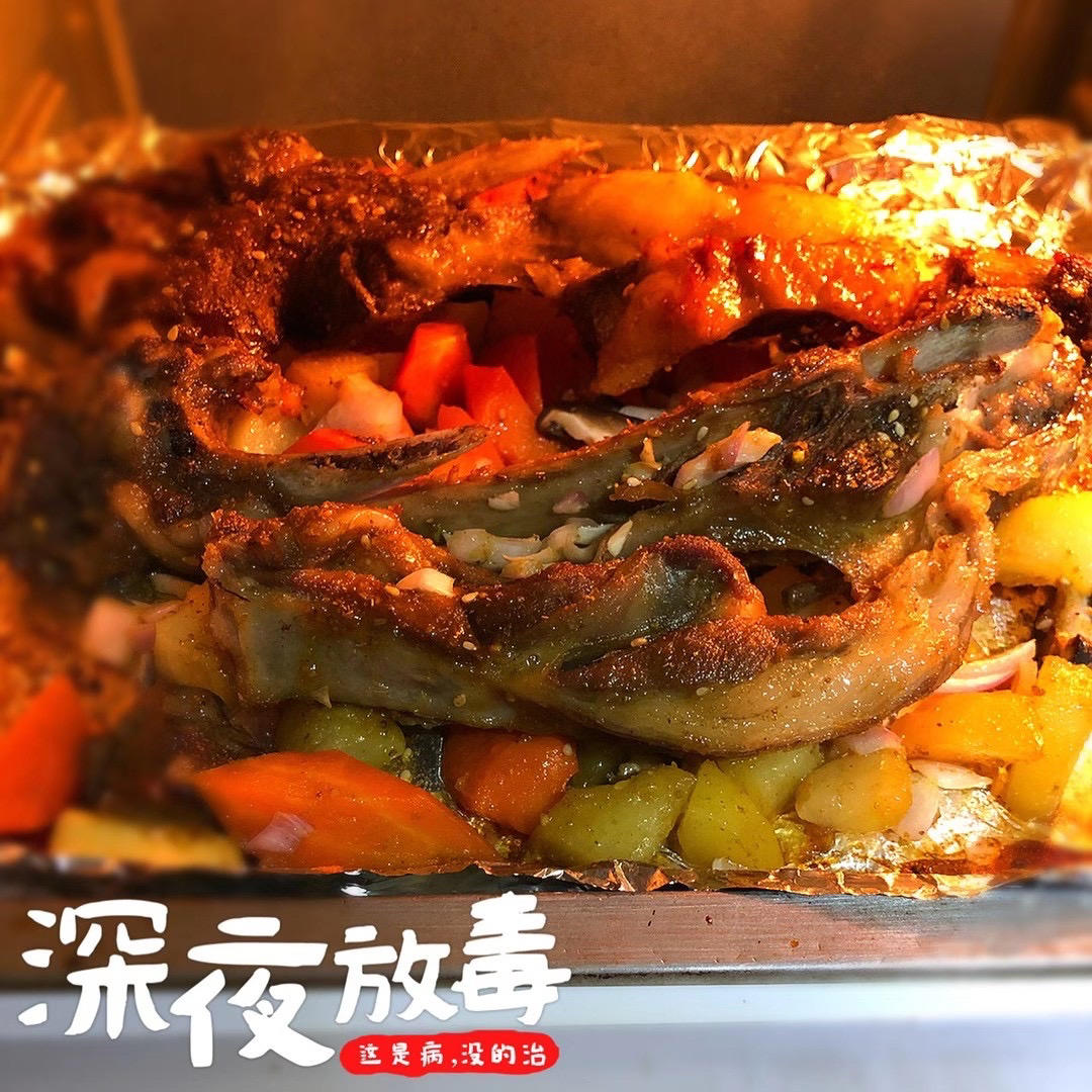 烤箱版羊肉串