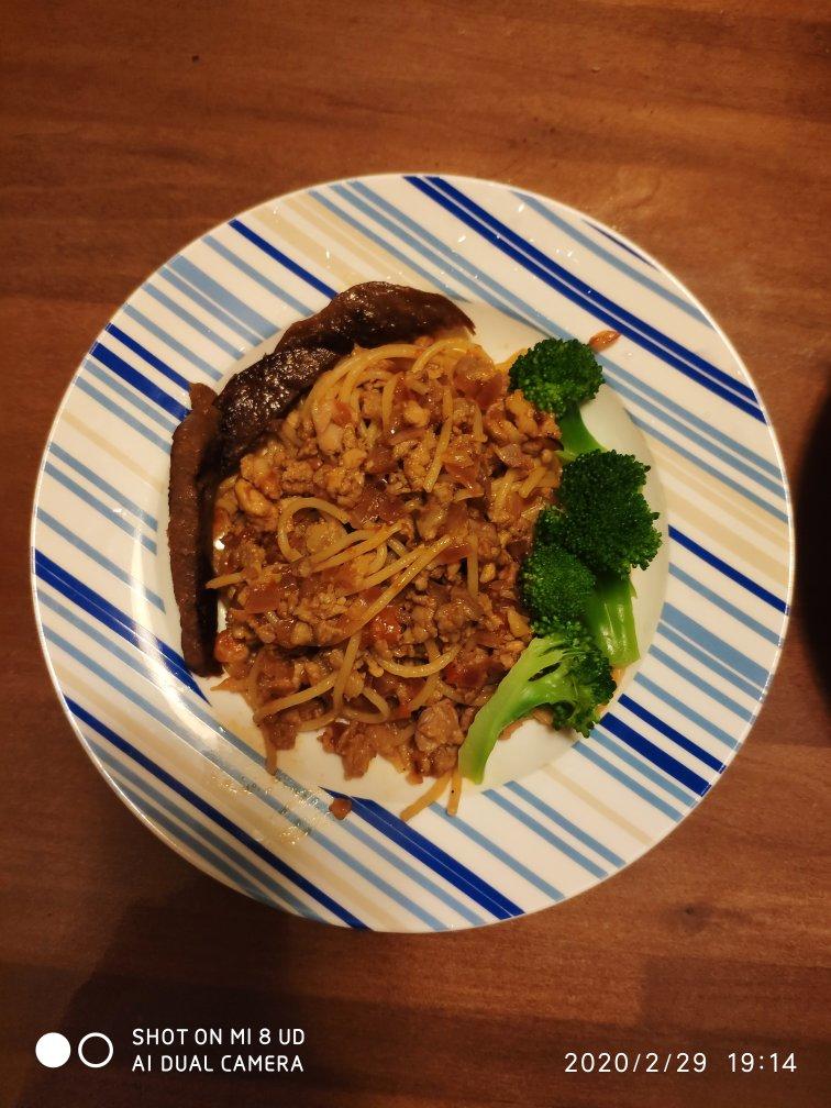 番茄肉酱意大利面