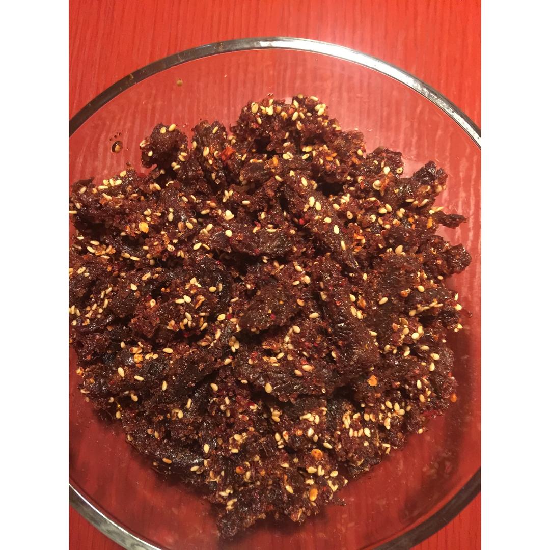 麻辣牛肉干