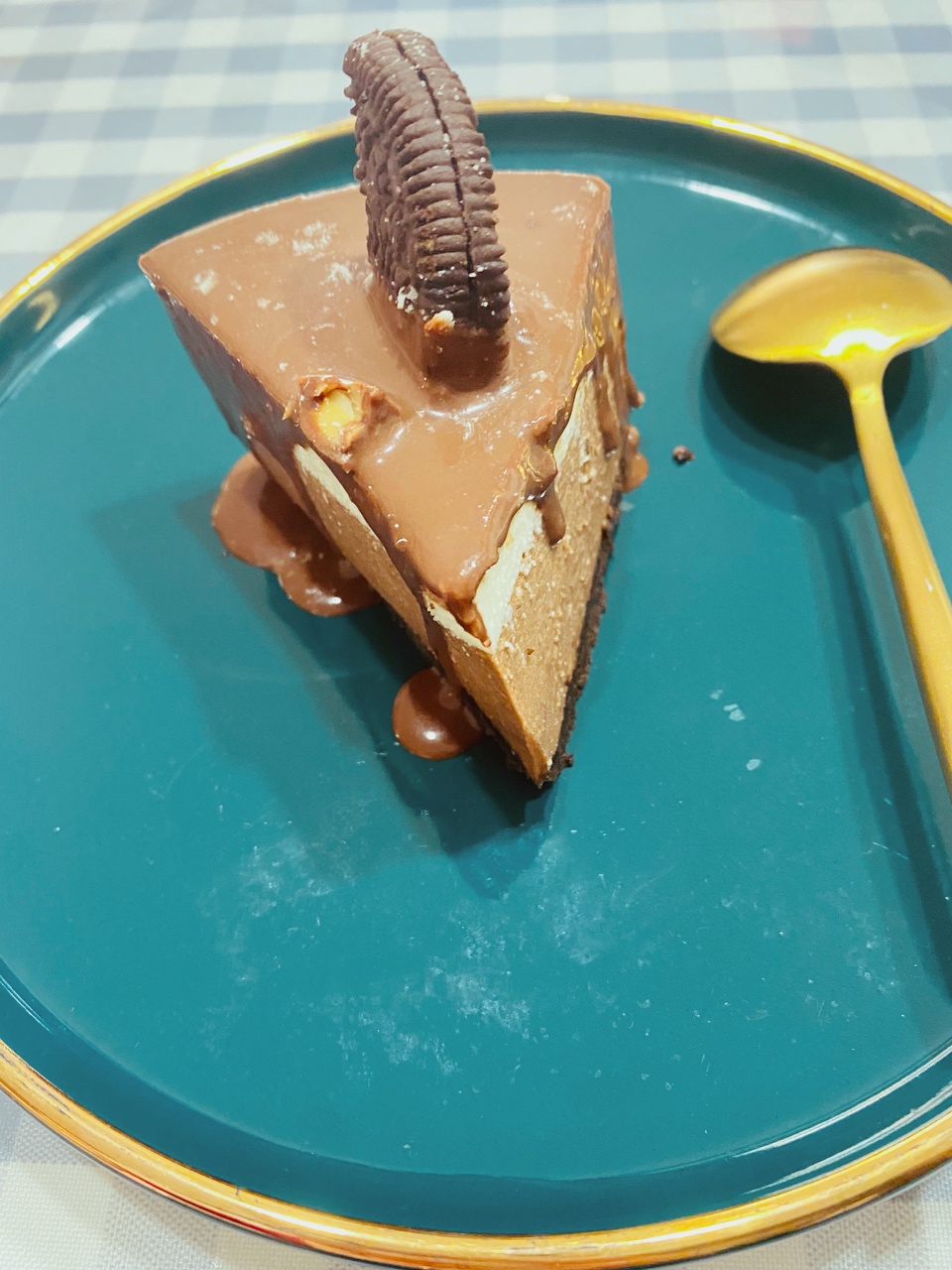 巧克力芝士蛋糕（6寸）的做法 步骤4